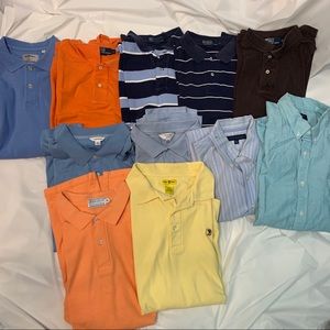 Mens Haul of shirts L and XL
